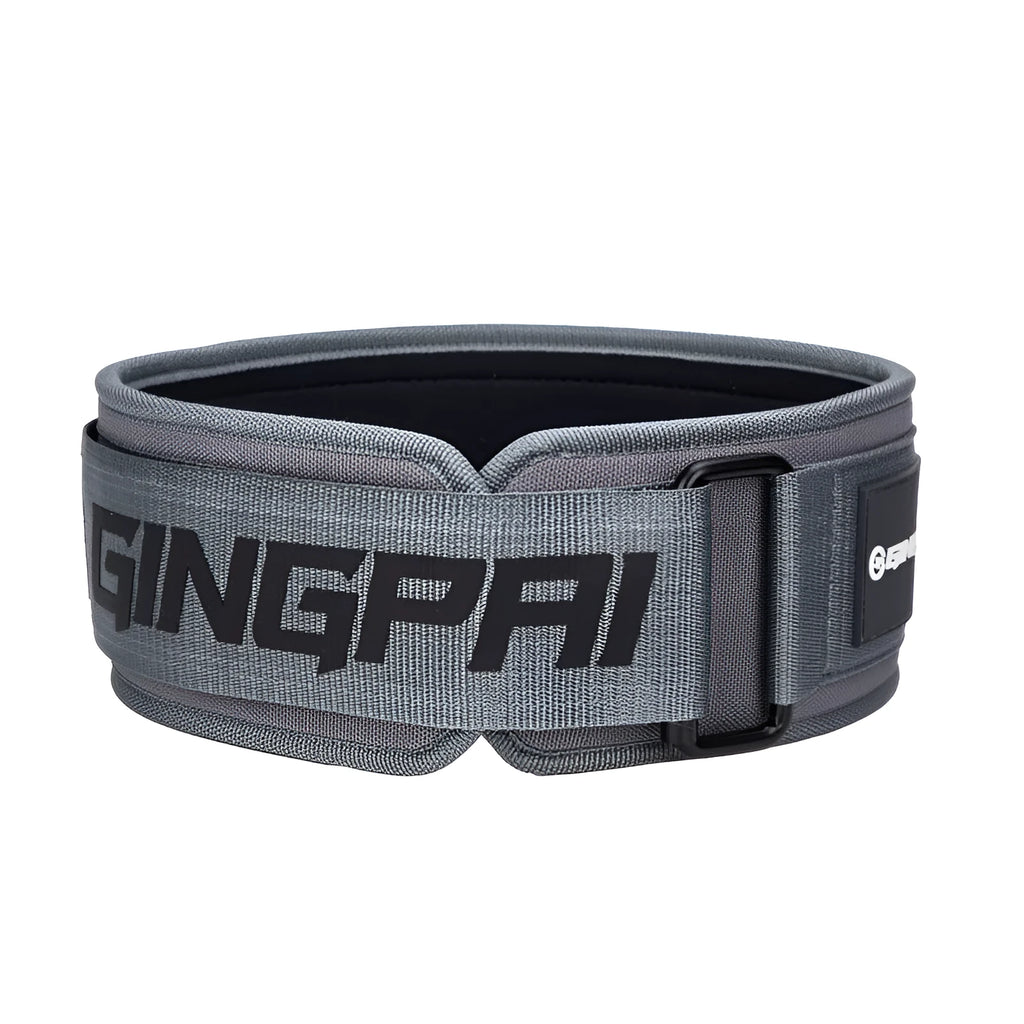Powerlifting belt in multiple colours for abdominal support during squats, deadlifts, and bench press