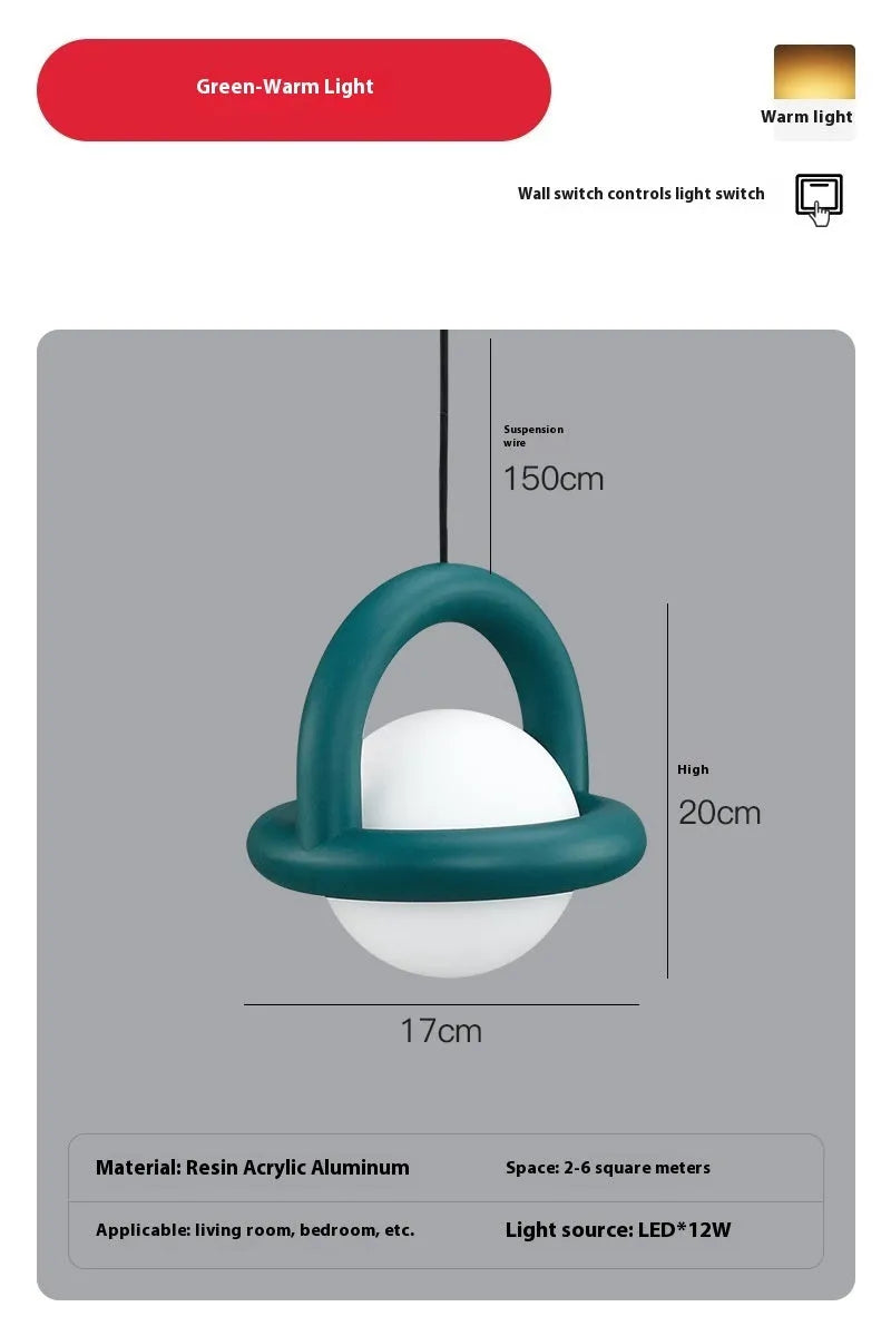 Danish designer hanging line lamp in a Nordic style for bedside or living room use.