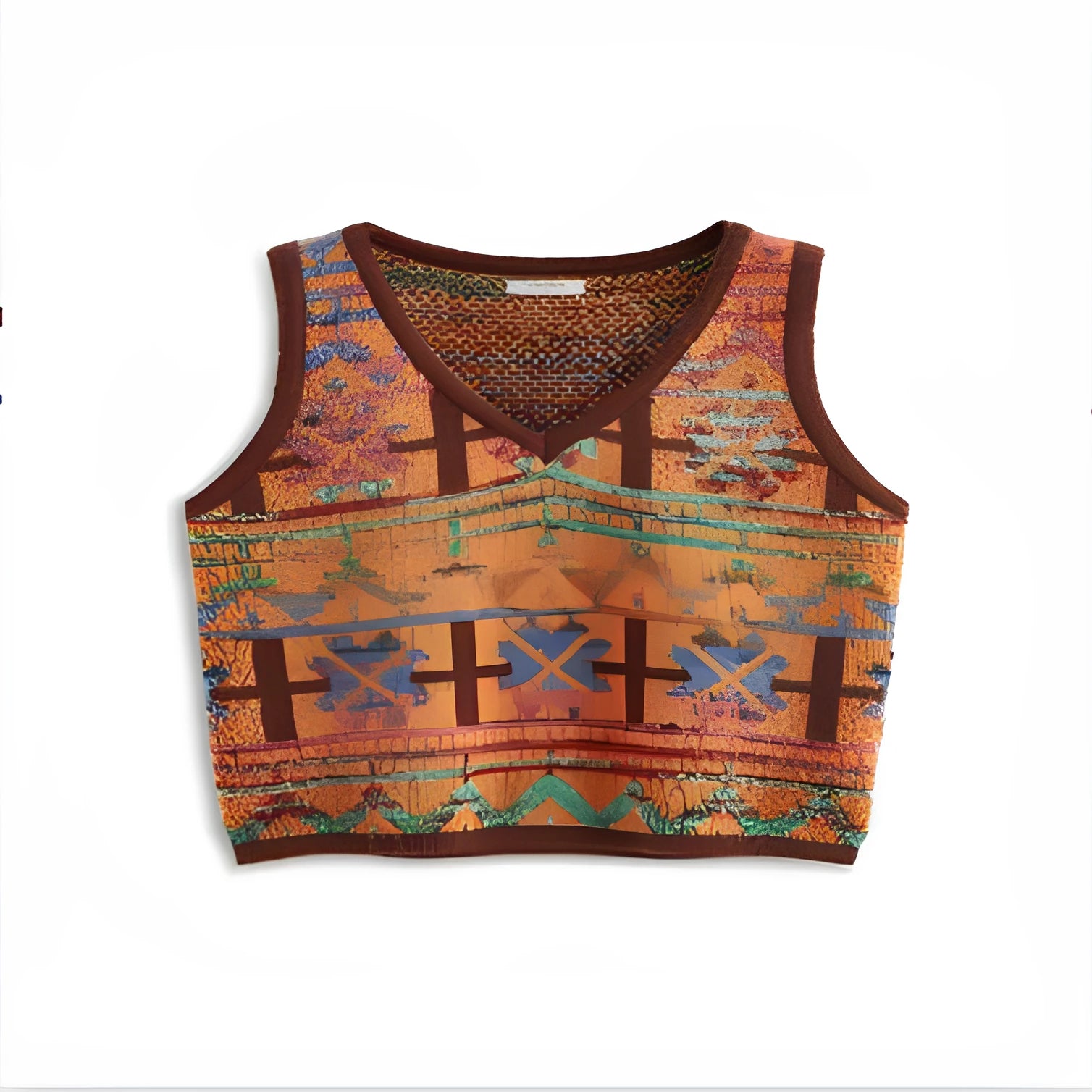 Round neck short sleeve t-shirt in polyester fabric with loose fit casual styling