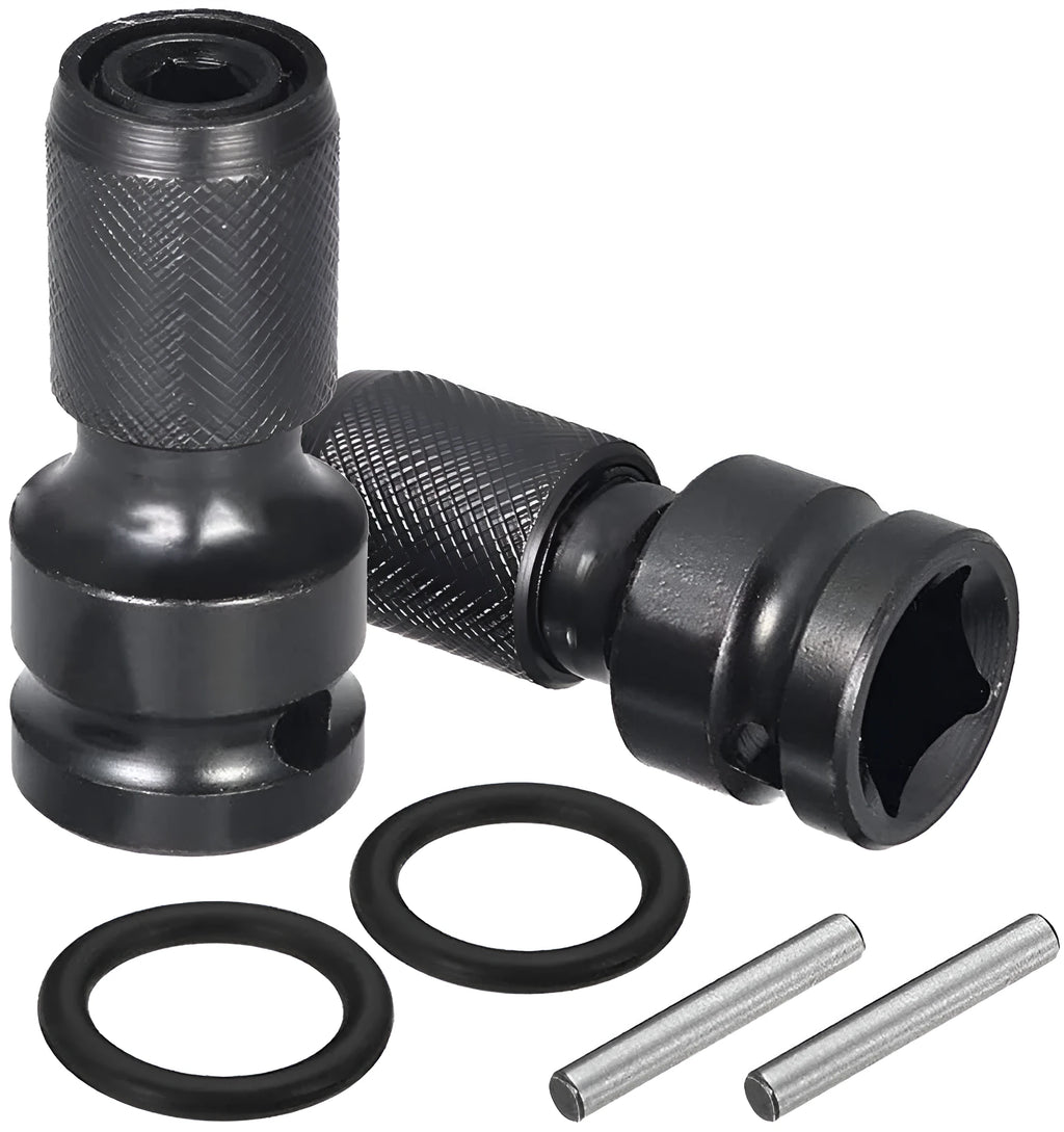 Hexagonal handle telescopic bit holder made from No. 45 steel with extendable sleeve