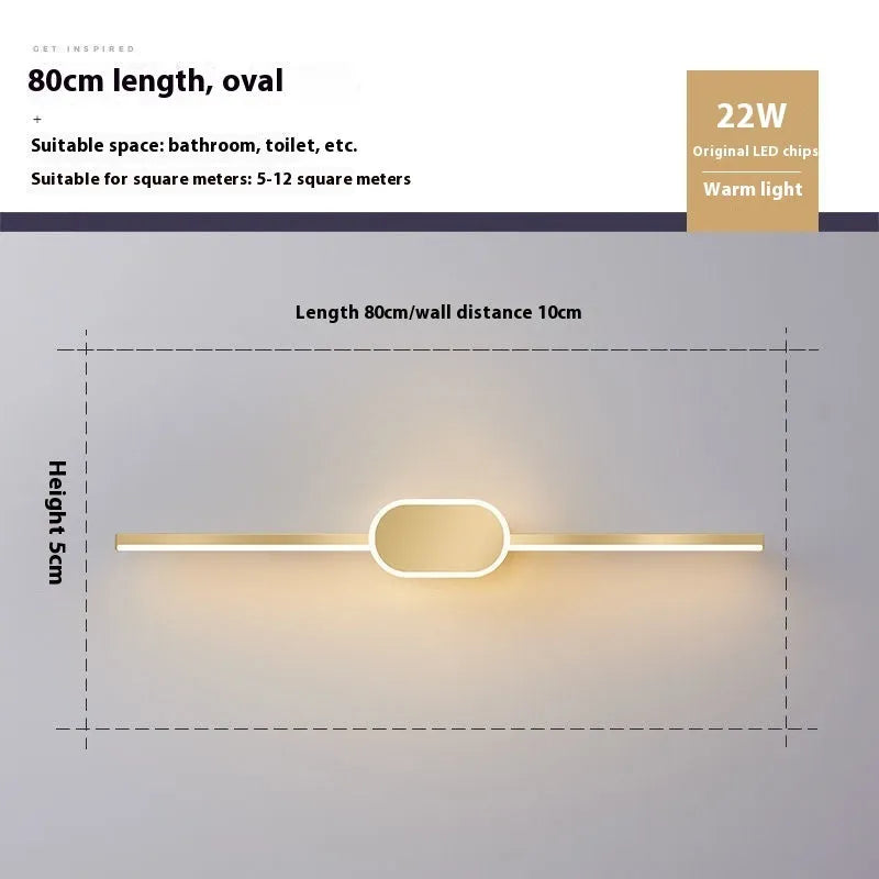 Modern wall-mounted bathroom mirror cabinet with integrated LED makeup lights around the edge.