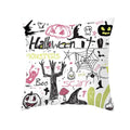 Halloween pillowcase 45x45cm peach skin fabric modern simple square cushion cover for sofa
