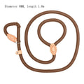 Blast race training dog leash with integrated P rope collar in multiple colour options.