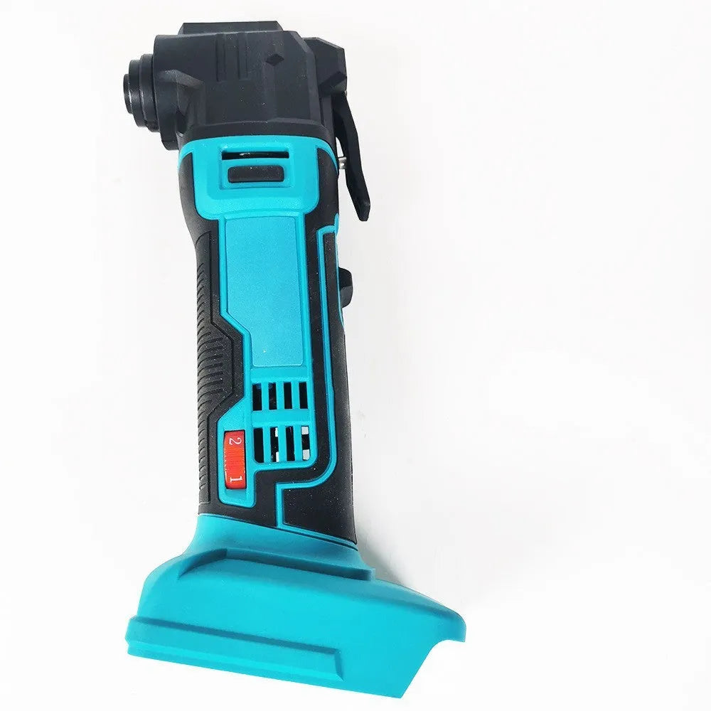 Rechargeable brushless lithium battery trimming machine with metal construction and plastic accessory storage box