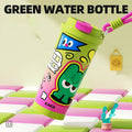 Creative style 500ml vacuum cup in green, black, pink purple, or blue and red with stainless steel shell.