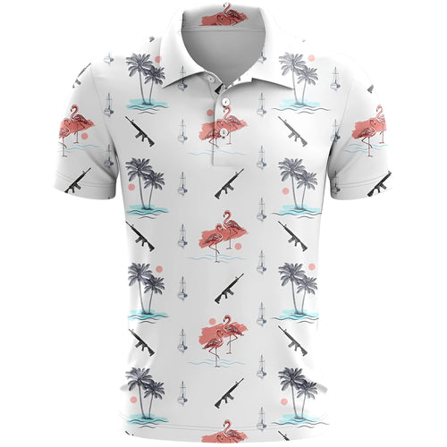 3D printed sports short sleeve T-shirt in polyester bird eye cloth with loose fit design