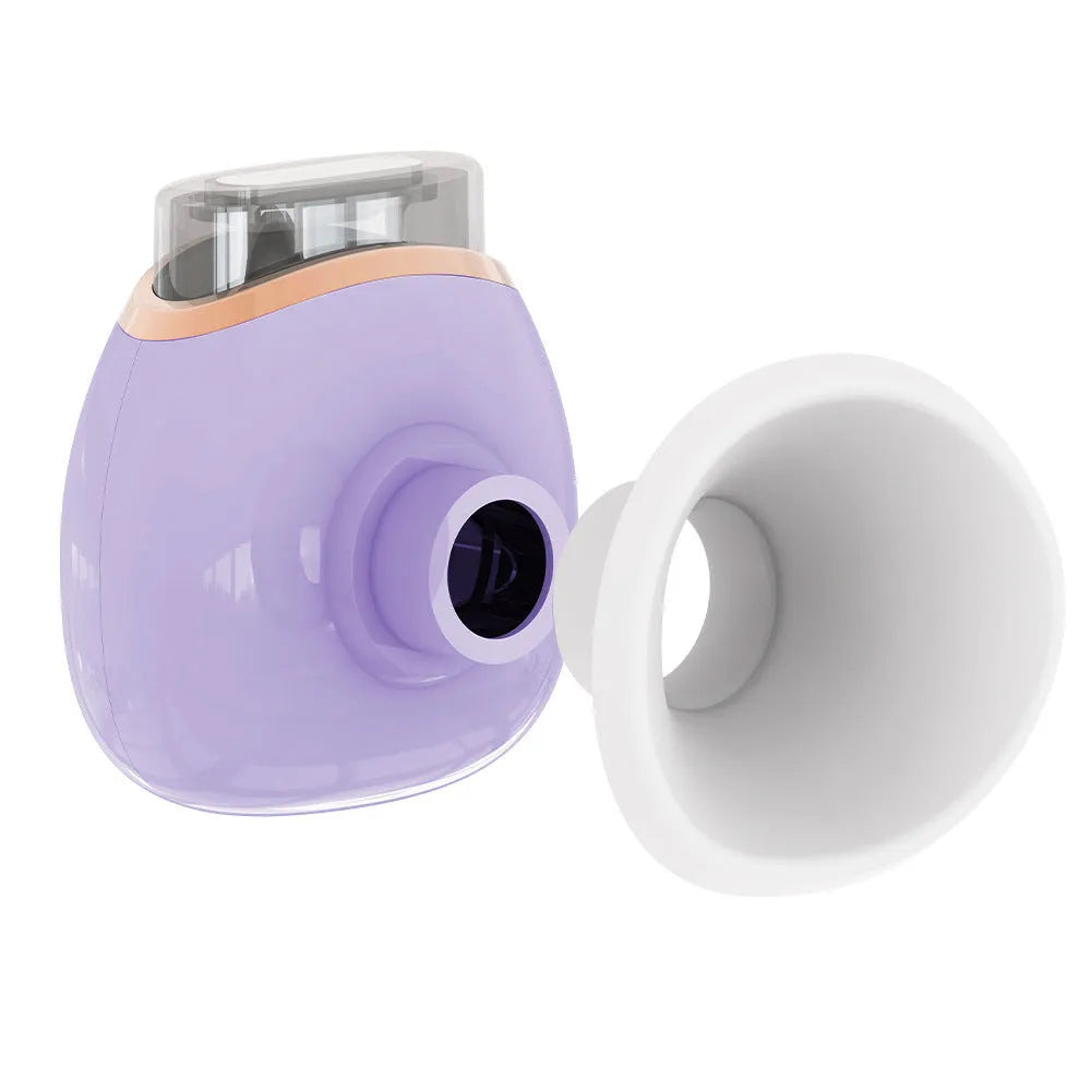 White and purple eye humidifier with lithium battery for household use