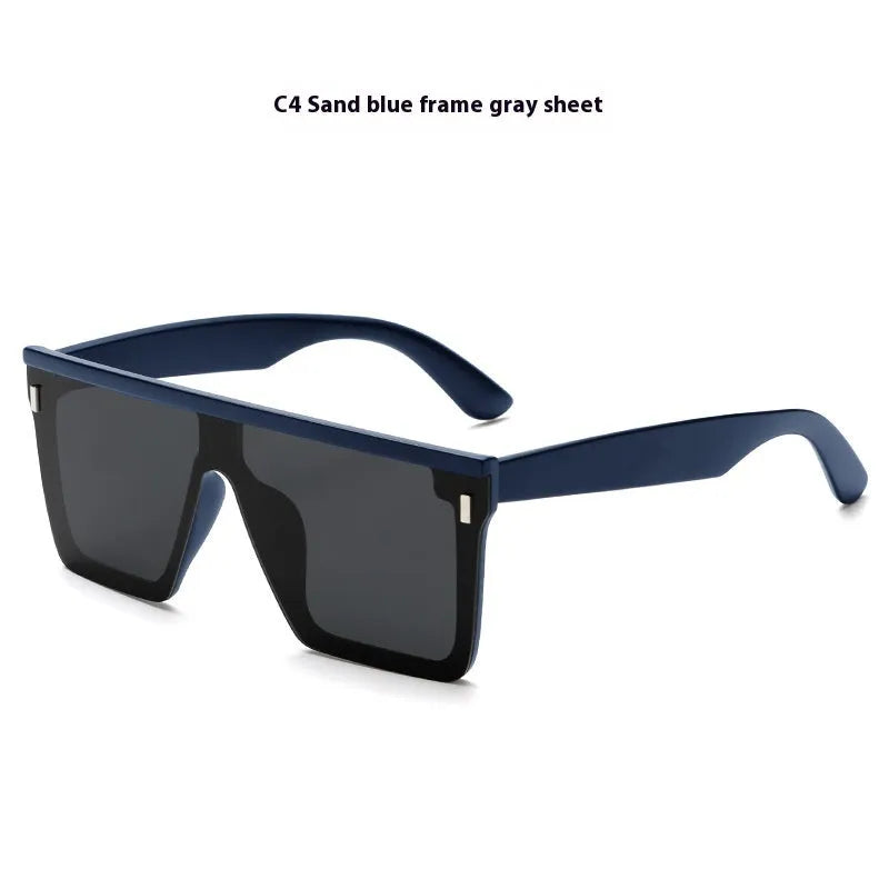 Polarised sunglasses with grey lenses and a sand black TR90 frame suitable for outdoor sports.