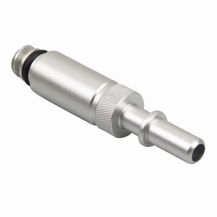 Silver metal transmission refuelling joint VAS6262-9 for automotive MTF fluid changing