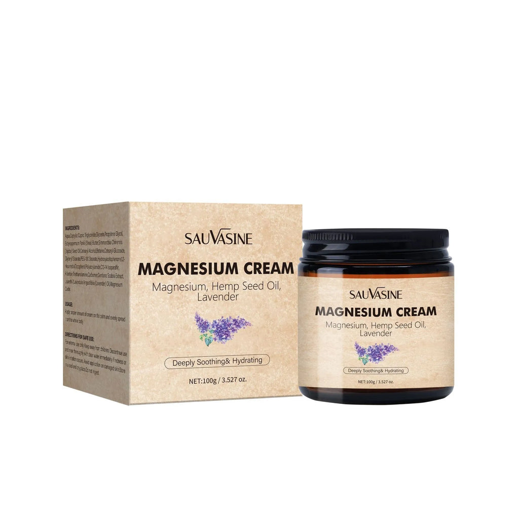 100g night face and body hydrating moisturising cream jar