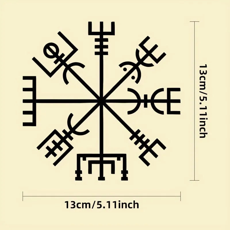 13x13cm square vinyl car sticker with vegetarian no charm graphic design
