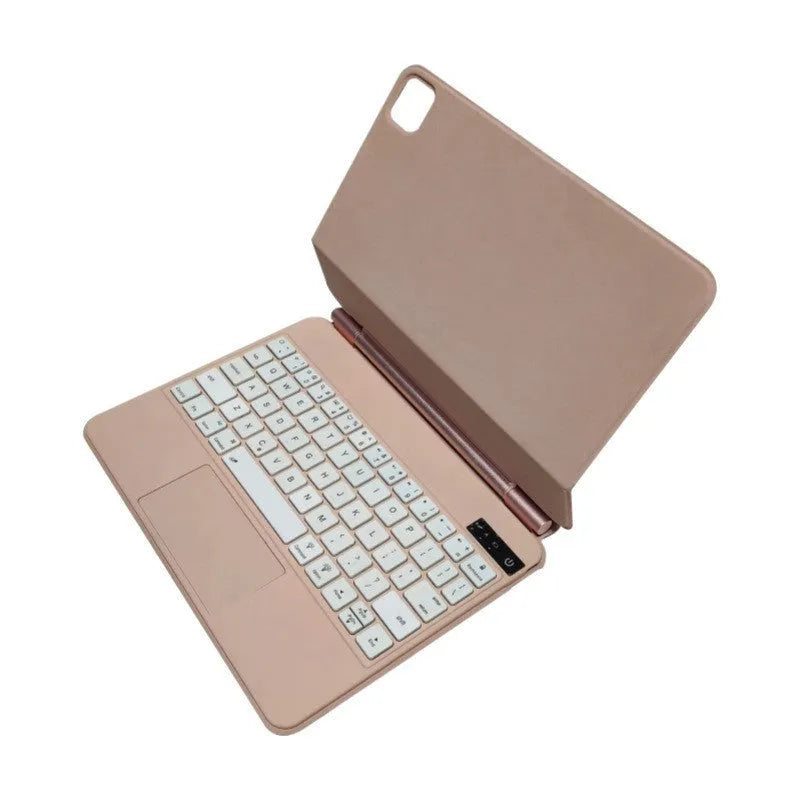iPad Pro wireless Bluetooth keyboard with magnetic suction protective cover in multiple colours