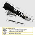 Chain screw gun head automatic nail gun electric screwdriver with metal construction and stainless steel components