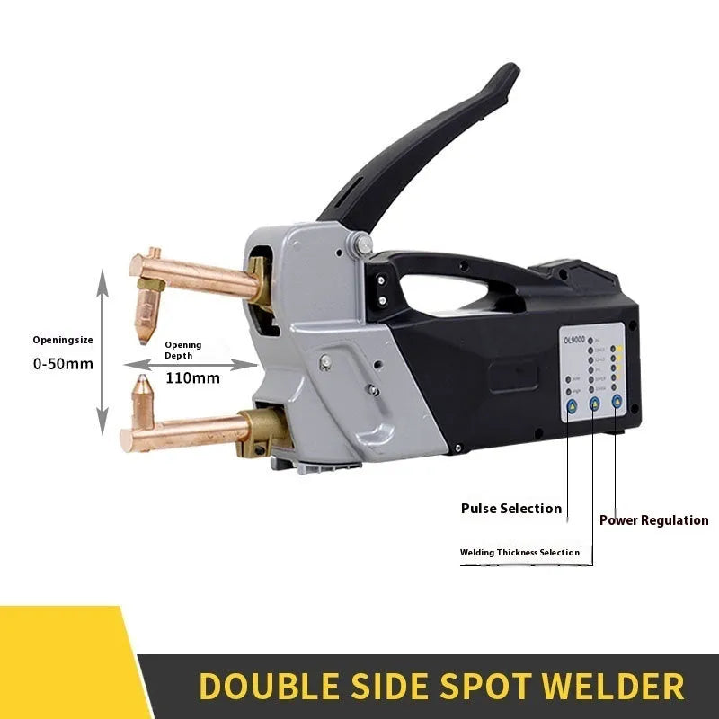 OL8000 manual double-sided spot welder butt welding machine with welding heads