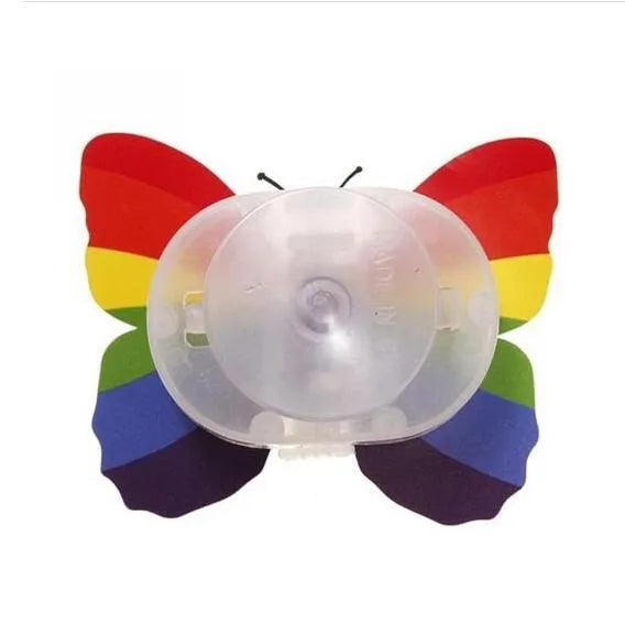Butterfly LED night light 12 pack with colour-changing modes and suction pad