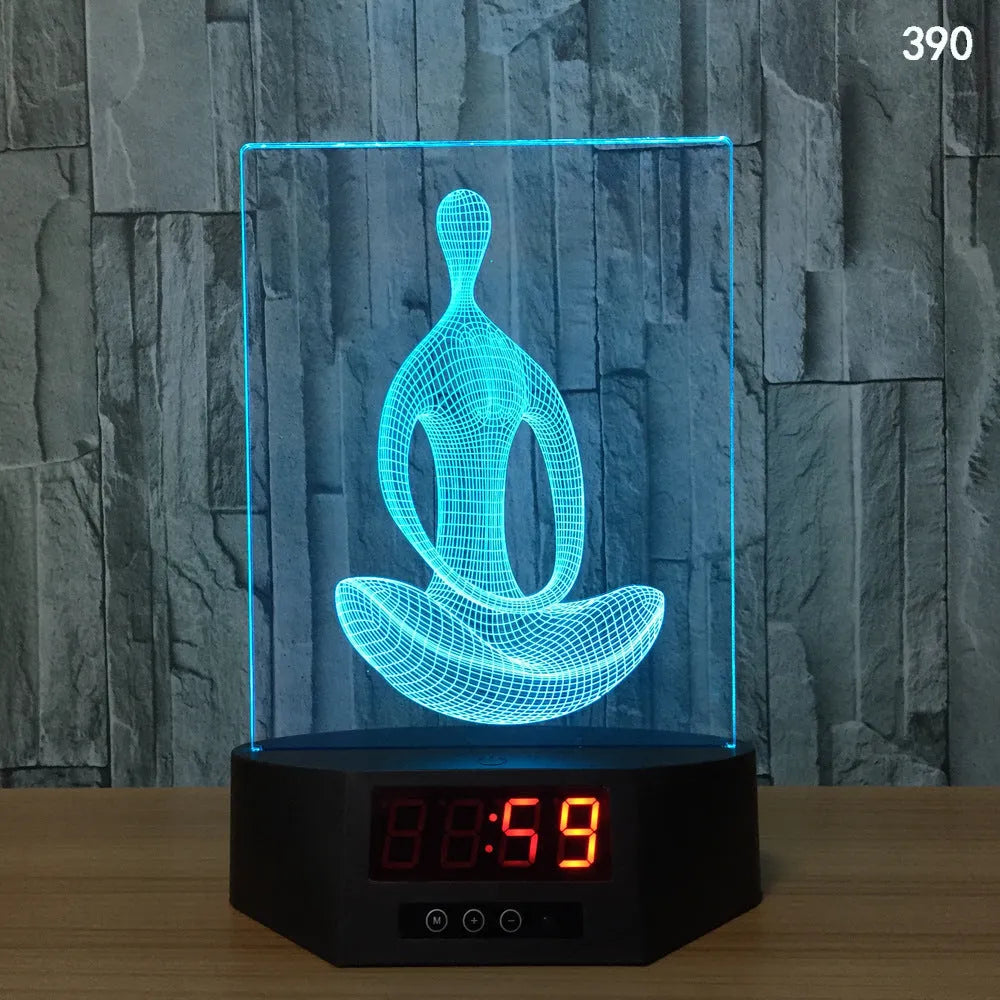 3D dolphin design LED night light with wireless charging surface and remote control