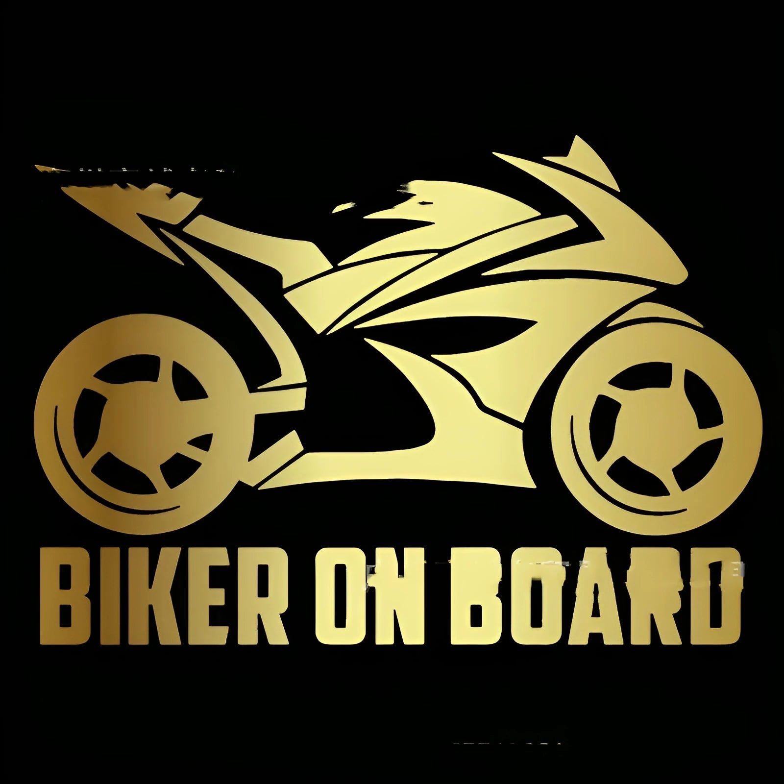 PET reflective safety sticker for motorcycles and cars in various colours and sizes