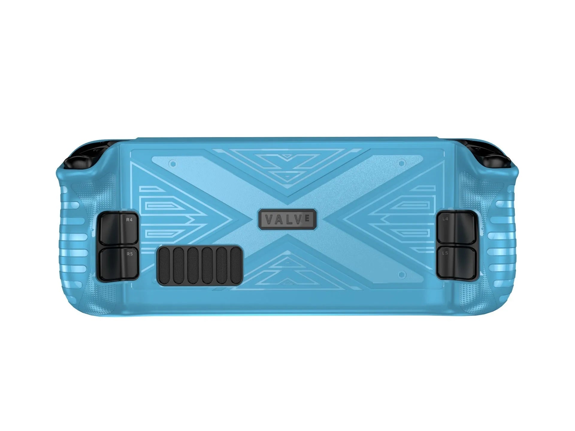Steam Deck silicone protective case in black, blue and red colour options
