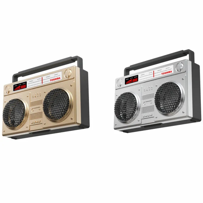 Car vent aroma diffuser with cassette tape design in gold colour, zinc alloy perfume holder