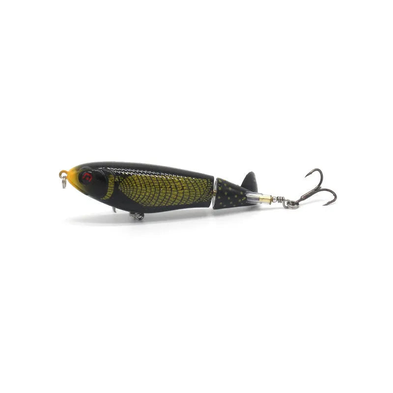 7.5cm plastic fishing lure artificial bait for freshwater predator fish