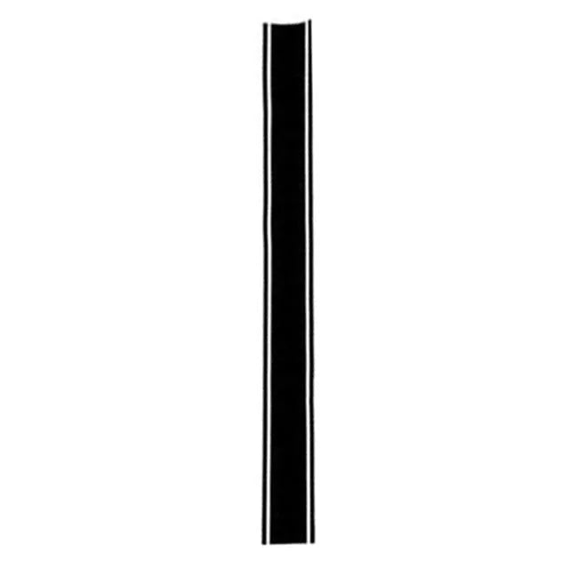 Motorcycle reflective pinstripe sticker roll in black, red, silver, or yellow, measuring 50cm by 4.5cm.