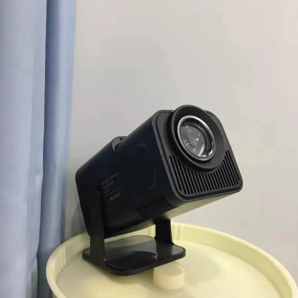 HD wireless projector for gaming with 720p resolution and multi-region power compatibility
