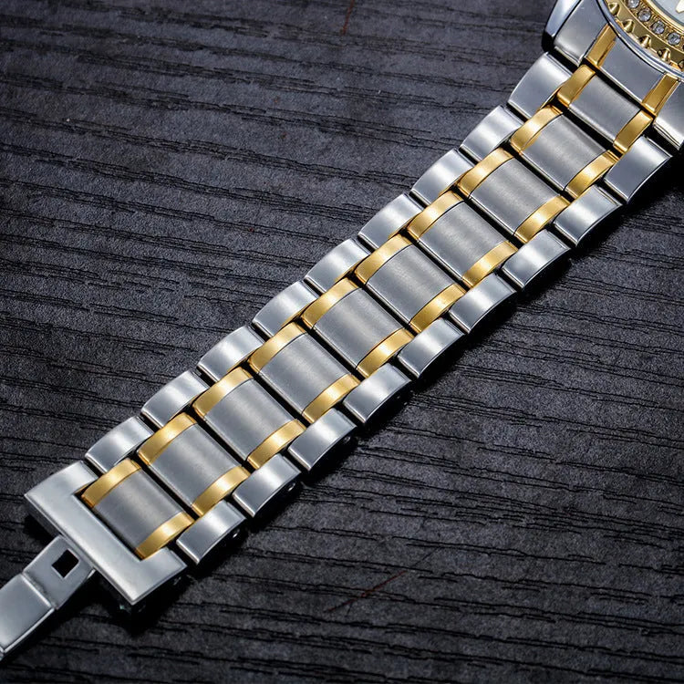 Fashionmonger men's waterproof automatic mechanical watch with luminous hands