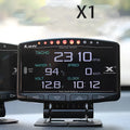 X1 Automotive OBD diagnostic instrument with LED display and metal casing
