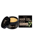 100ml bottle of Moroccan nut oil setting gel for hair styling