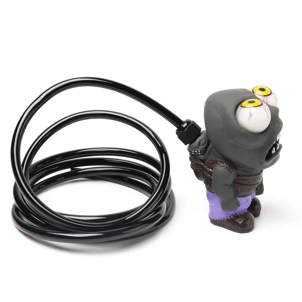 Car turbo decompression ornament kit with doll, pressure regulating valve, copper tube and installation components