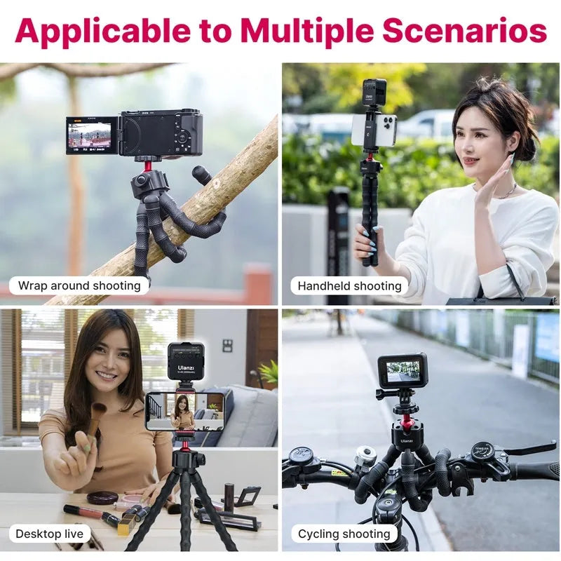Photography and video vlog kit with tripod and accessories, 2985 set configuration for content creators