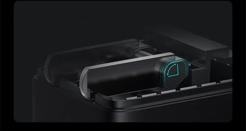White dual-port car charger with USB and Type-C interfaces for vehicle charging