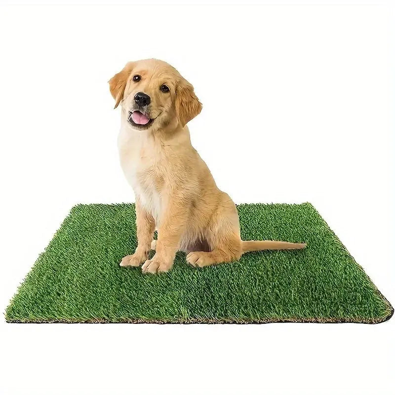 Artificial grass dog toilet mat for indoor pet training with three size options