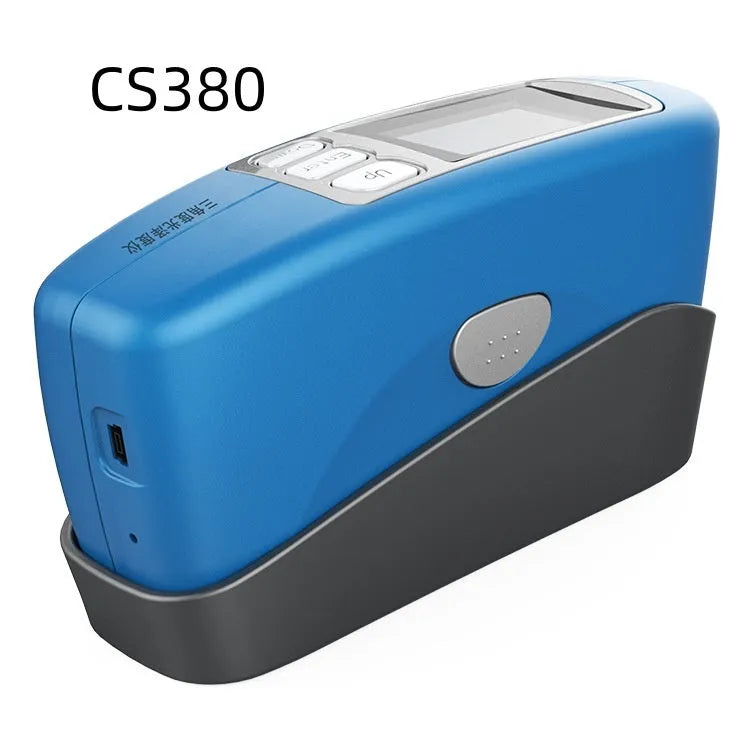 Portable glossiness tester device for ceramic brightness and stone surface measurement