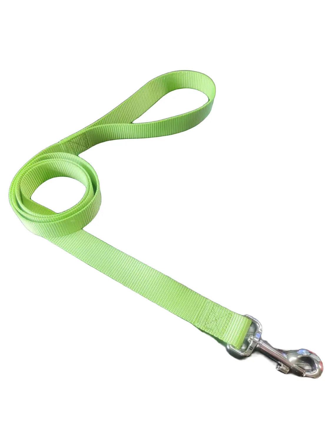 Solid colour dog training rope leash with hand-holding handle in various colour options