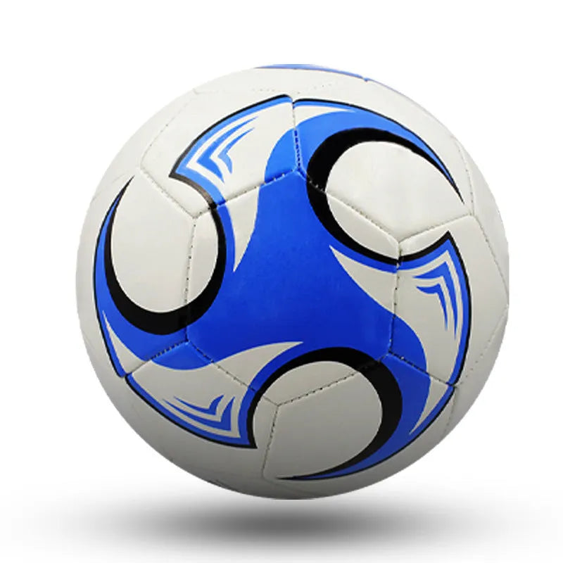 PVC machine seam training football in multiple sizes and colours including Thick Tornado Blue.