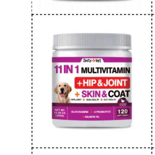 Health supplement container with 120 capsules in seven style variant options