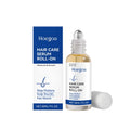 30ml capacity hair care ball for moisturising treatment with ginger and rosemary oils.