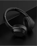 Black Gorsun E98 over-ear Bluetooth headphones with memory-protein ear cushions and adjustable headband