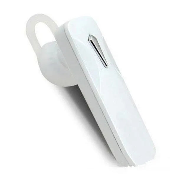 M163 car Bluetooth headset unit in black or white colour with control buttons