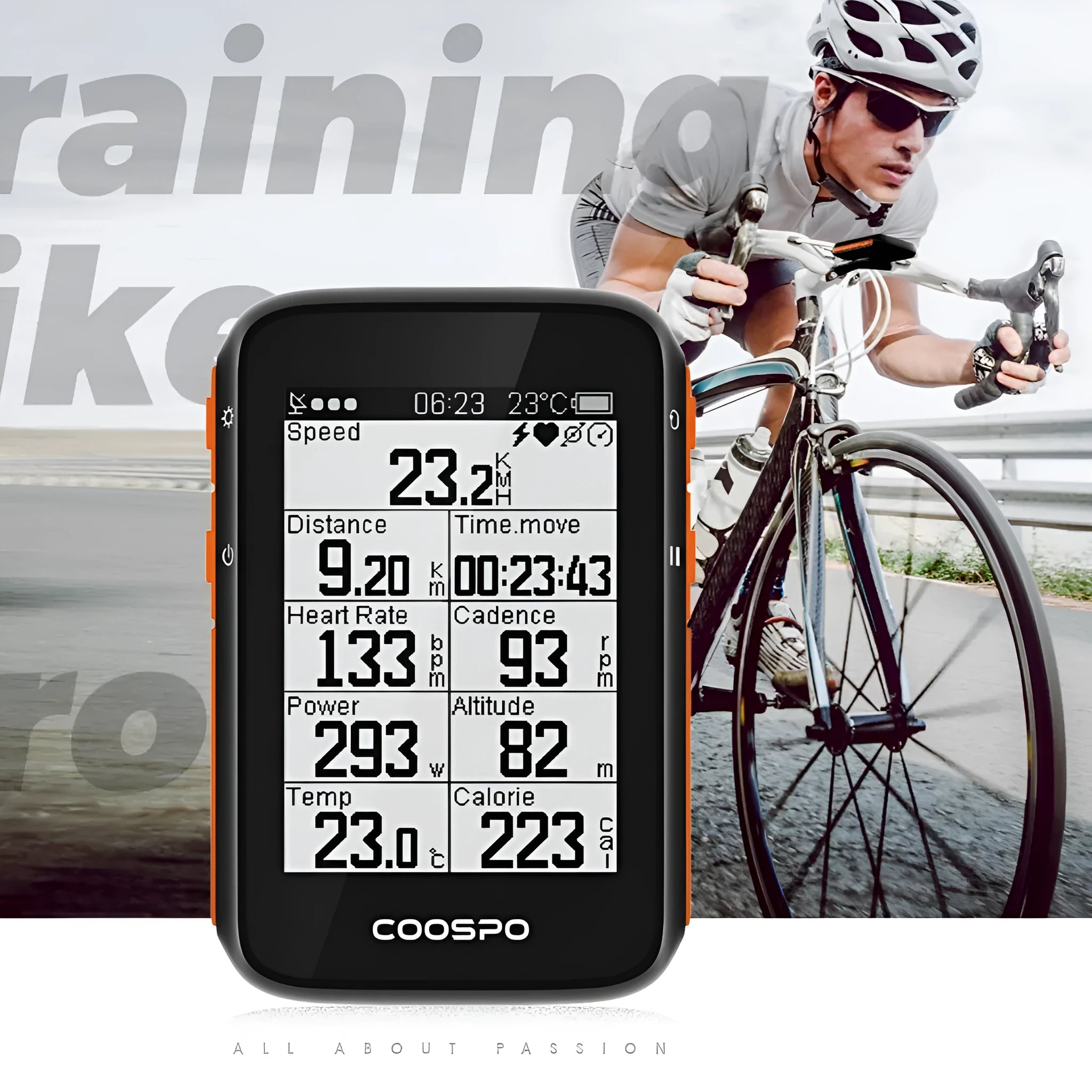 Dual mode chest heart rate monitor strap made of PVC with sensor unit