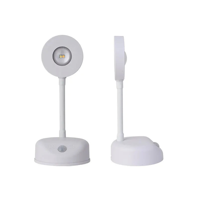 Geometric rechargeable wall spotlight with wireless remote control on indoor wall