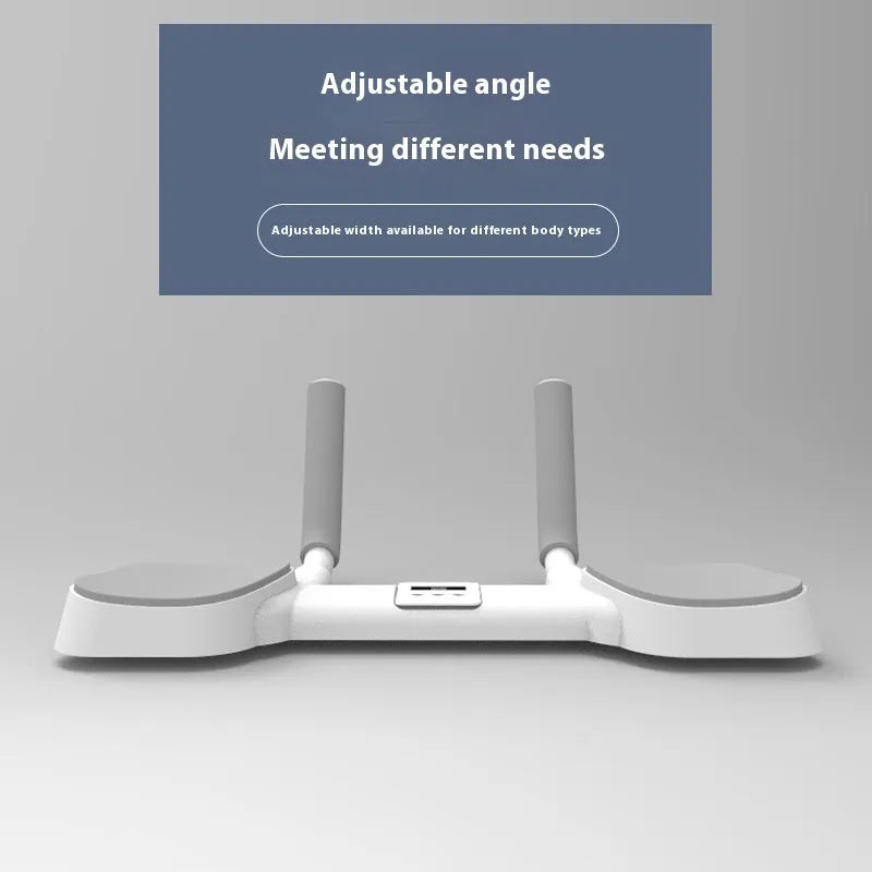 White household flat support trainer with aluminium tubing construction for exercise and rehabilitation