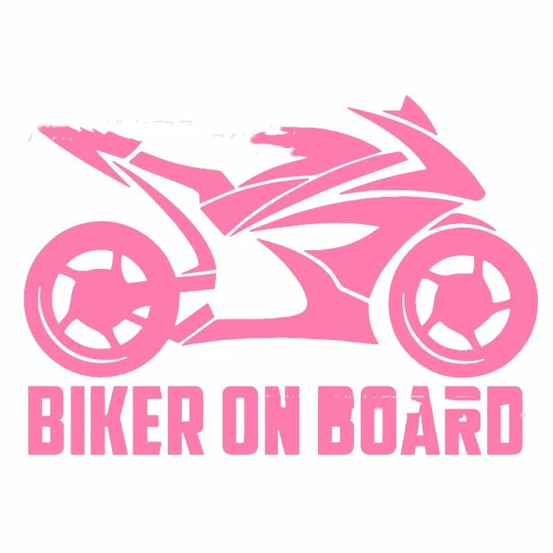 PET reflective safety sticker for motorcycles and cars in various colours and sizes
