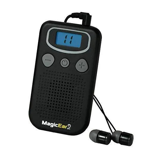 Digital display mobile hearing aid booster sound amplifier in brilliant colour
