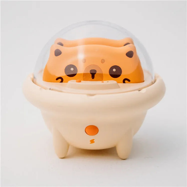 Cartoon bear or cat design power bank compatible with Apple iPhone fast charging