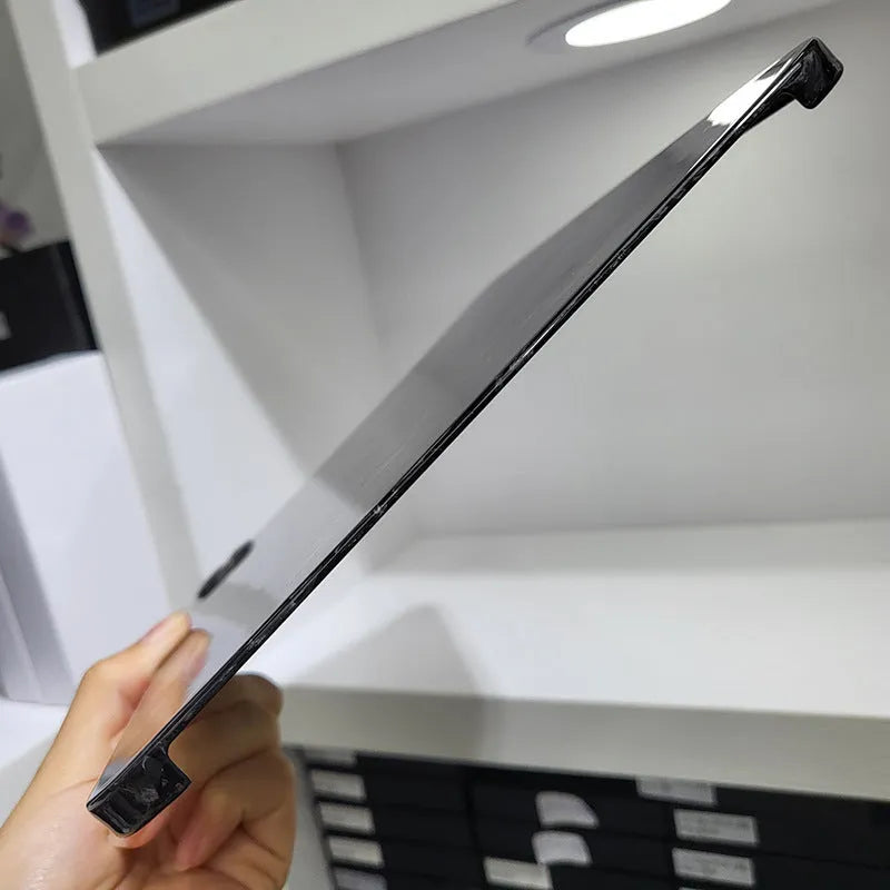 Real carbon fibre hard protective case for Apple iPad Pro 11 with a plaid embossed pattern.
