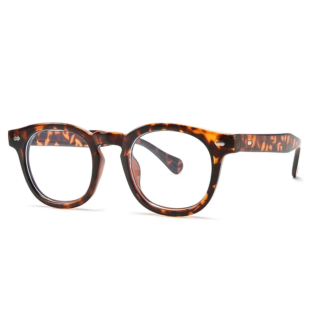 Simple round rim vintage style plastic sunglasses for sun protection with multiple frame and lens colour options