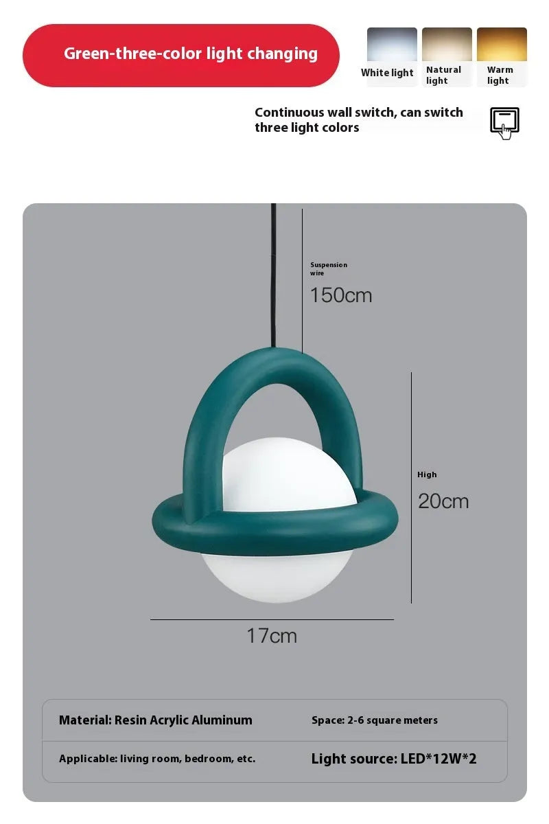 Danish designer hanging line lamp in a Nordic style for bedside or living room use.