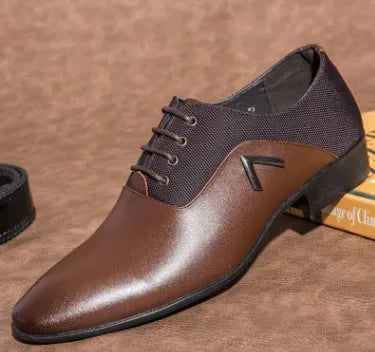 Men's Oxford shoes in black, brown, and yellow colour options with low upper height and rubber sole
